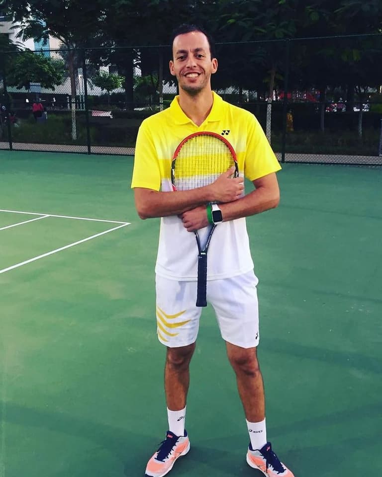 AK Tennis coach Osama